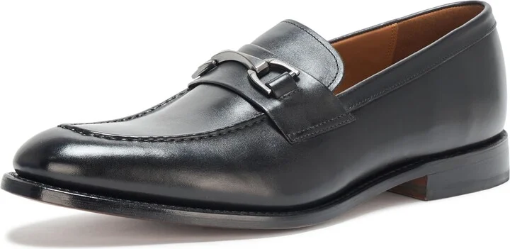 Allen Edmonds Mens Sidney Bit Slip On Loafer Black Leather 11.5 D