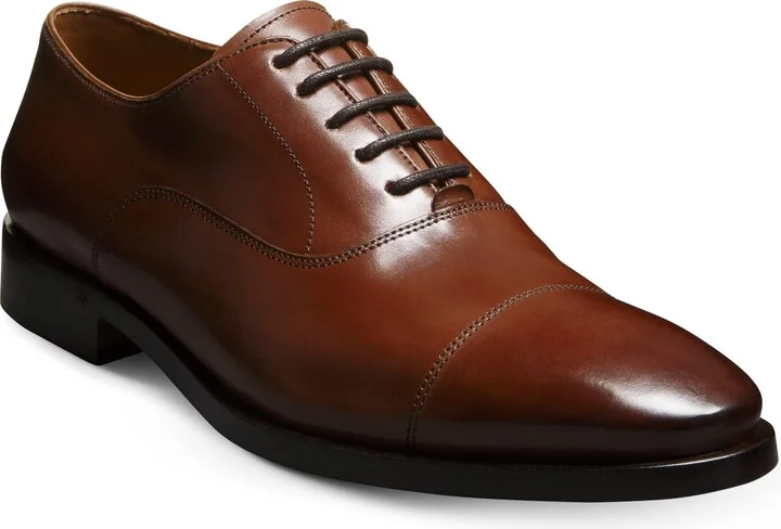 Allen Edmonds Men's Siena Leather Lace-Up Cap-Toe Oxford Chili Leather 8.5 D