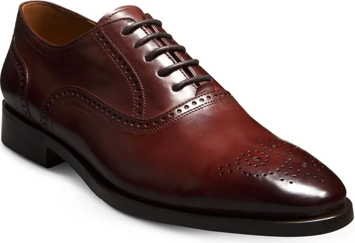 Burgundy Red Leather