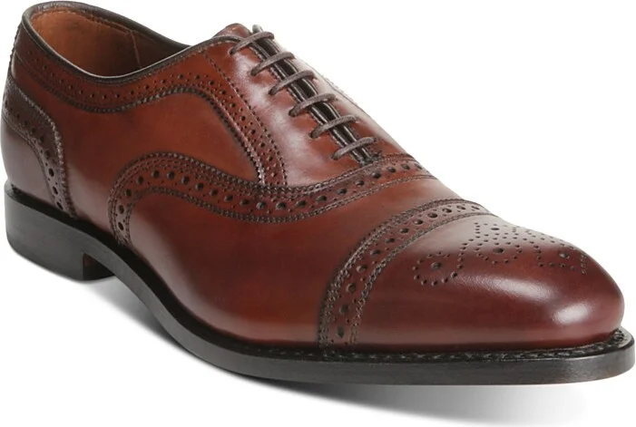 Allen Edmonds Men's Strand Lace Up Cap Toe Dress Shoes