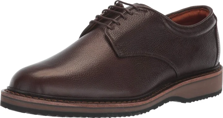 Allen Edmonds Mens Wanderer Brown Plain Toe Oxfords 9 D