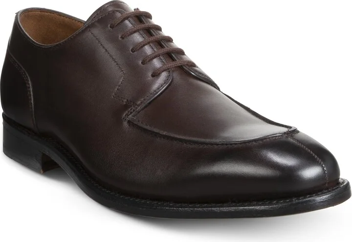 Allen Edmonds Mens Watson Oxford Dark Brown Leather 11.5 D