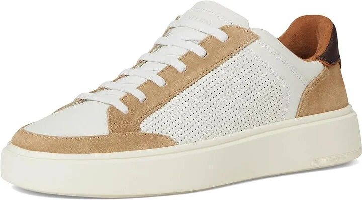 Allen Edmonds Oliver-1 Court Inspired Shoes Men's Shoes Bone Leather Mix : 7 D (M) - Image 5