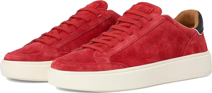 Allen Edmonds Oliver-2 Court Inspired Shoes Men's Shoes True Red Leather : 10.5 D (M)