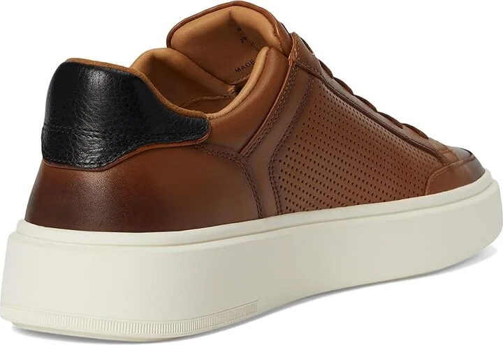 Allen Edmonds Oliver Perf Slip-on Shoes Men's Shoes Tan Leather : 14 D (M), Leather/Rubber - Image 4