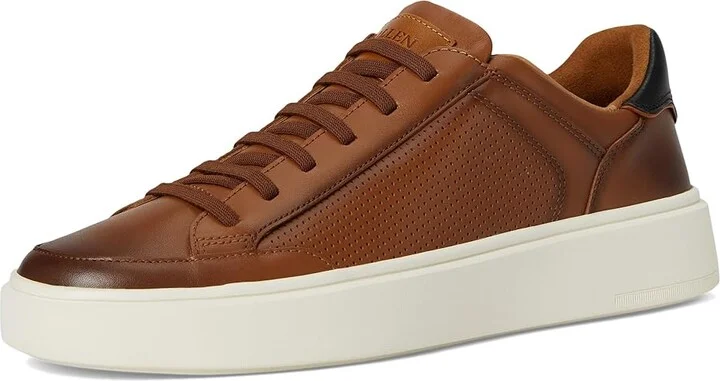 Allen Edmonds Oliver Perf Slip-on Shoes Men's Shoes Tan Leather : 14 D (M), Leather/Rubber - Image 5