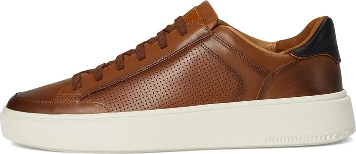 Allen Edmonds Oliver Perf Slip-on Shoes Men's Shoes Tan Leather : 14 D (M), Leather/Rubber - Image 6