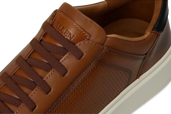 Allen Edmonds Oliver Perf Slip-on Shoes Men's Shoes Tan Leather : 14 D (M), Leather/Rubber - Image 7