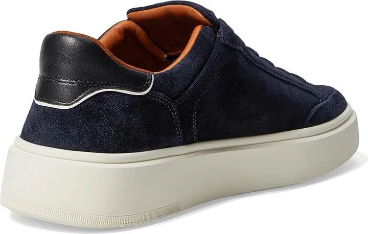 Allen Edmonds Oliver Slip-on Stretch-lace Sneaker Men's Shoes Navy : 10 D (M), Rubber - Image 4