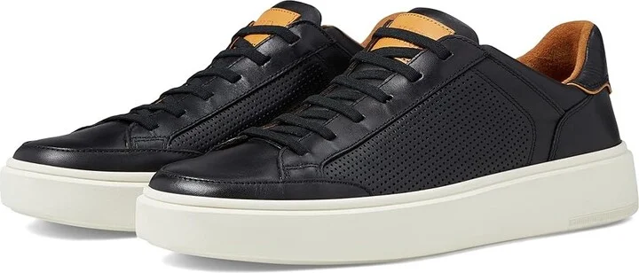 Allen Edmonds Oliver Stretch Lace Slip-On Sneaker Men's Shoes Black : 10 D (M), Leather