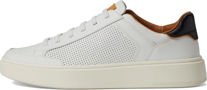 Allen Edmonds Oliver Stretch Lace Slip-On Sneaker Men's Shoes White : 10 D (M), Leather - Image 6