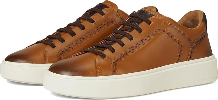 Allen Edmonds Oliverbrogue Slip-On Shoes Men's Shoes Walnut Leather : 7.5 D (M)