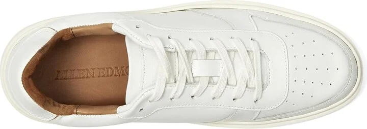 Allen Edmonds Owen Lace-up Sneaker Men's Shoes White Leather : 7 D (M) - Image 2