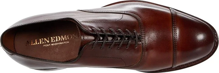 Allen Edmonds Park Avenue Men's Shoes Dark Chili : 7 D (M), Leather - Image 2