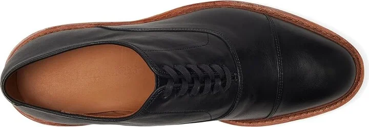Allen Edmonds Park Verse Oxford Shoes Men's Shoes Black Leather 1 : 12 D (M), Suede - Image 2