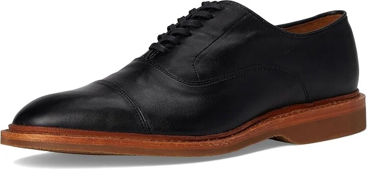 Allen Edmonds Park Verse Oxford Shoes Men's Shoes Black Leather 1 : 12 D (M), Suede - Image 5