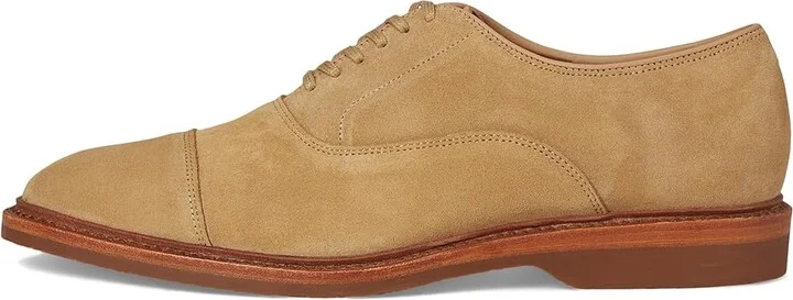 Allen Edmonds Park Verse Oxford Shoes Men's Shoes Bone Suede : 8.5 D (M) - Image 6