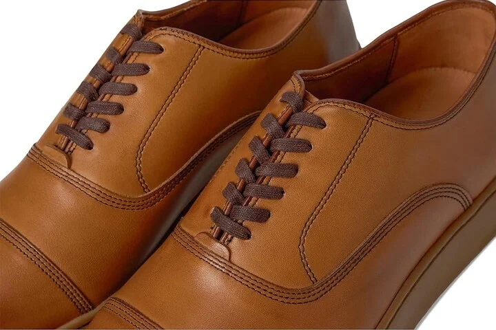 Allen Edmonds Parksnkr 2.0 Oxford Shoes Men's Shoes Walnut Leather : 13 D (M) - Image 7