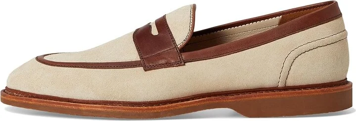 Allen Edmonds Rand Verse Loafer/Moc Shoes Men's Shoes Sand/Chili Suede & Leather Mix : 10.5 D (M) - Image 6