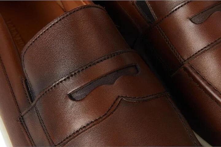 Allen Edmonds Randolph 2.0 Slip-on Sneaker Men's Shoes Dark Chili Leather : 10 D (M), Leather/Rubber - Image 7