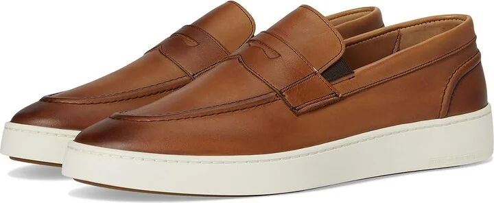 Allen Edmonds Randolph 2.0 Slip-on Sneaker Men's Shoes Walnut Leather : 8 D (M), Leather/Rubber