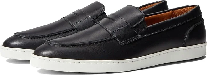 Allen Edmonds Randolph Sneaker Men's Shoes Black : 10.5 D (M), Leather