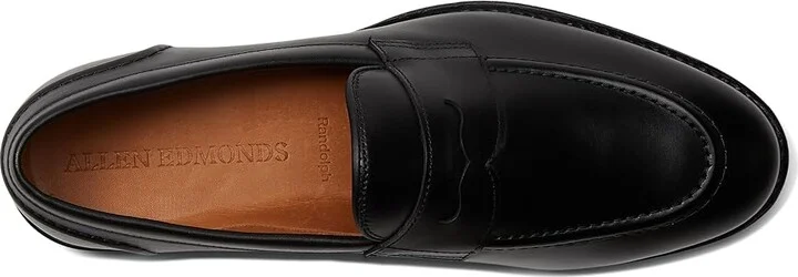 Allen Edmonds Randolph2.0 Penny Loafers Men's Lace Up Wing Tip Shoes Black Leather : 7 D (M) - Image 2