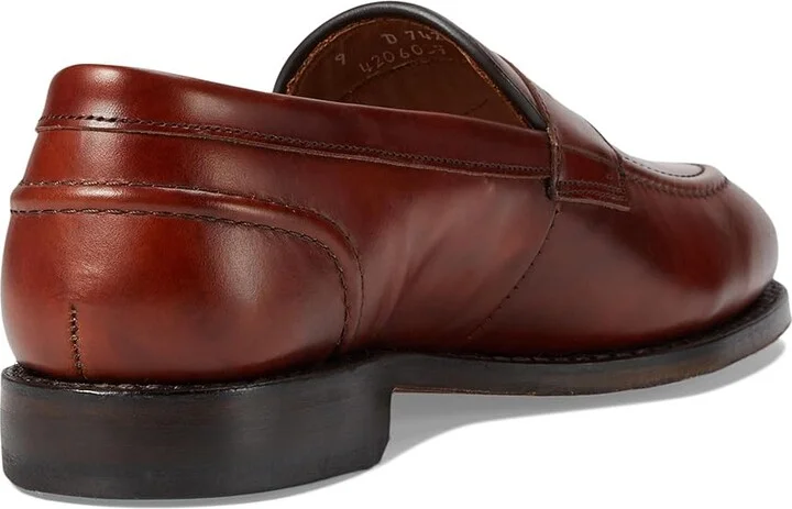 Allen Edmonds Randolph2.0 Penny Loafers Men's Lace Up Wing Tip Shoes Chili Museum Leather : 9 3E - Image 4