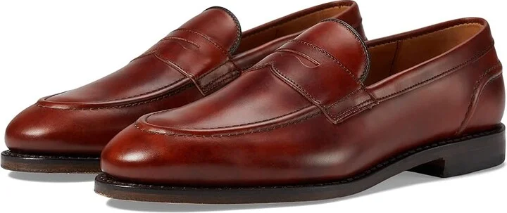 Allen Edmonds Randolph2.0 Penny Loafers Men's Lace Up Wing Tip Shoes Chili Museum Leather : 9 3E