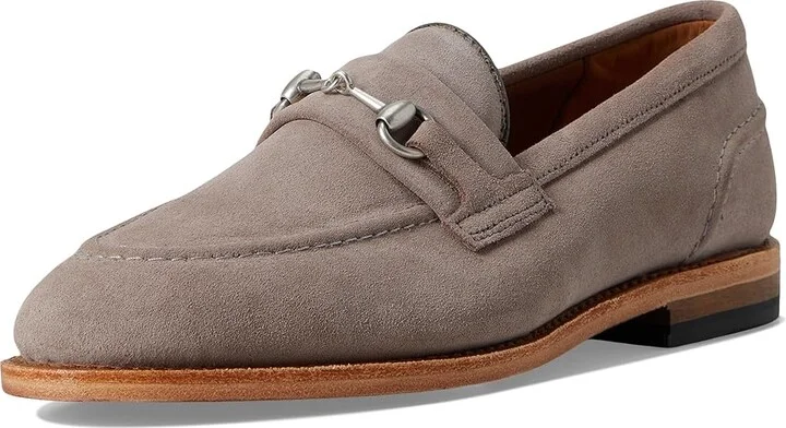 Allen Edmonds Randolphbit Loafer/Moc Shoes Men's Slip on Shoes Pewter Suede : 9 D (M), Leather - Image 5
