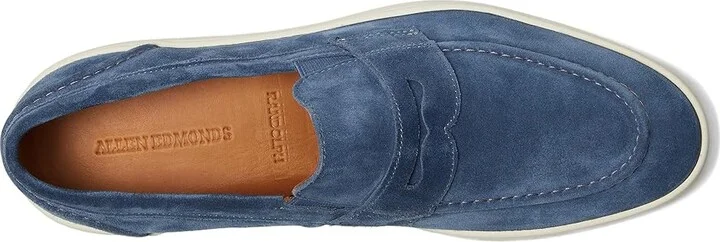 Allen Edmonds Randsnkr 2.0 Slip-On Shoes Men's Shoes Denim Suede/Gum Sole : 8.5 D (M) - Image 2
