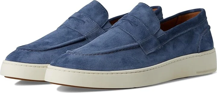 Allen Edmonds Randsnkr 2.0 Slip-On Shoes Men's Shoes Denim Suede/Gum Sole : 8.5 D (M)