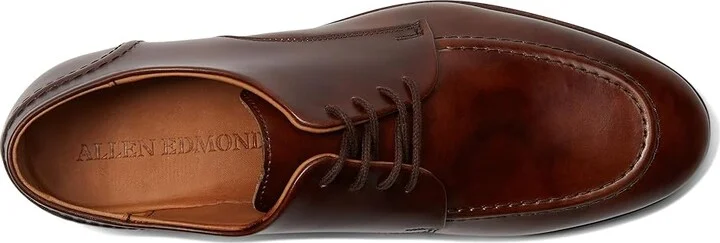 Allen Edmonds Raymond Apron-toe Derby Men's Lace Up Wing Tip Shoes Brown Museum Leather : 12 D (M), Lace/Leather - Image 2