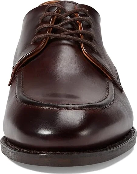 Allen Edmonds Raymond Apron-toe Derby Men's Lace Up Wing Tip Shoes Mahogany Leather : 9.5 D (M), Lace/Leather - Image 5