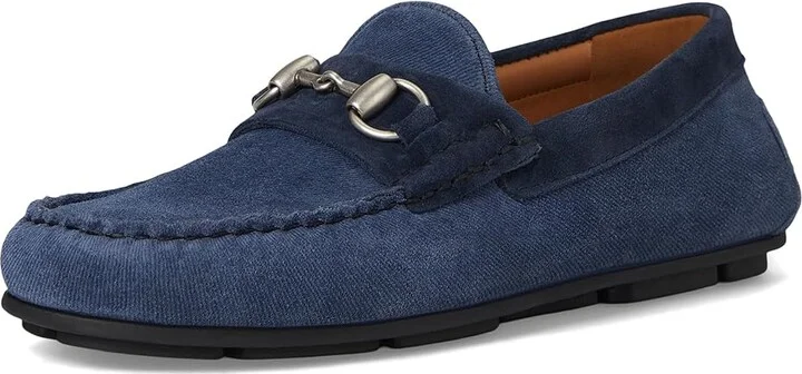 Allen Edmonds Sebastian Loafer/Moc Shoes Men's Shoes Navy Suede Mix : 7.5 D (M), Leather/Suede - Image 5