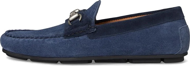 Allen Edmonds Sebastian Loafer/Moc Shoes Men's Shoes Navy Suede Mix : 7.5 D (M), Leather/Suede - Image 6