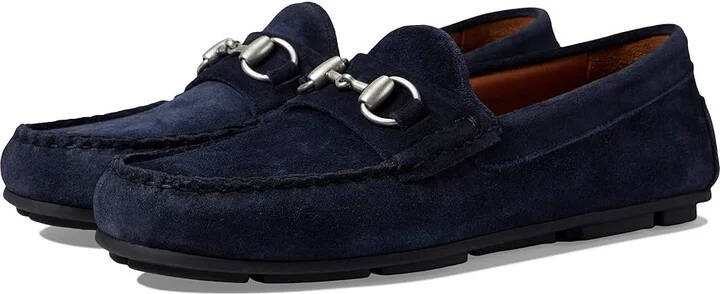 Allen Edmonds Sebastian Men's Shoes Navy Suede : 9.5 D (M)