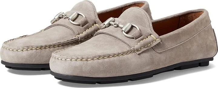 Allen Edmonds Sebastian Men's Shoes Pewter Suede : 9.5 D (M)