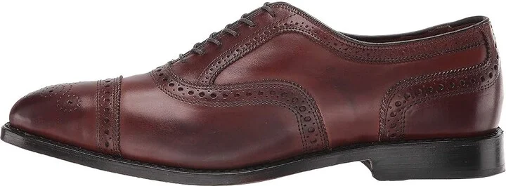 Allen Edmonds Strand Men's Lace Up Cap Toe Shoes Dark Chili : 8 D (M), Leather - Image 7