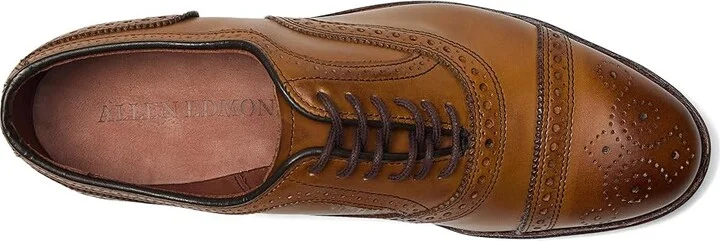 Allen Edmonds Strand Men's Lace Up Cap Toe Shoes Walnut Calf : 7 D (M), Leather - Image 3