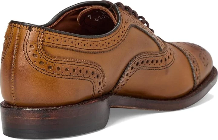 Allen Edmonds Strand Men's Lace Up Cap Toe Shoes Walnut Calf : 7 D (M), Leather - Image 5