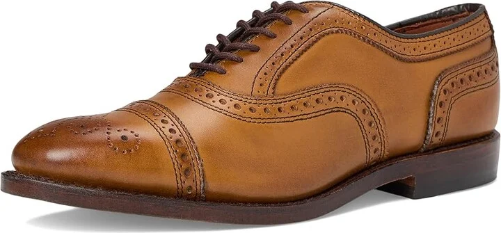 Allen Edmonds Strand Men's Lace Up Cap Toe Shoes Walnut Calf : 7 D (M), Leather - Image 6