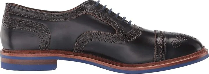 Allen Edmonds Strand mok Men's Lace Up Cap Toe Shoes Black Chromexcel Leather : 9 D (M) - Image 8