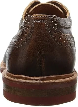 Allen Edmonds Strand mok Men's Lace Up Cap Toe Shoes Brown Leather : 7 D (M) - Image 5