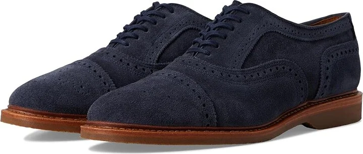 Navy Suede
