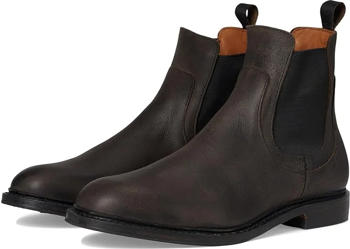 Allen Edmonds Tanner Men's Boots Grey Leather : 10 D (M), Leather/Rubber/Suede