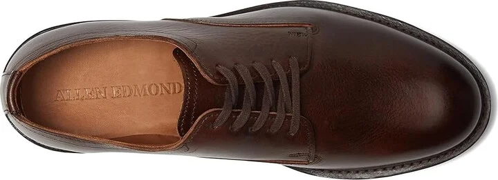 Allen Edmonds Trevor Plain Toe Oxfords Men's Lace-up Boots Brown Leather : 9.5 D (M) - Image 2