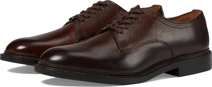 Allen Edmonds Trevor Plain Toe Oxfords Men's Lace-up Boots Brown Leather : 9.5 D (M)
