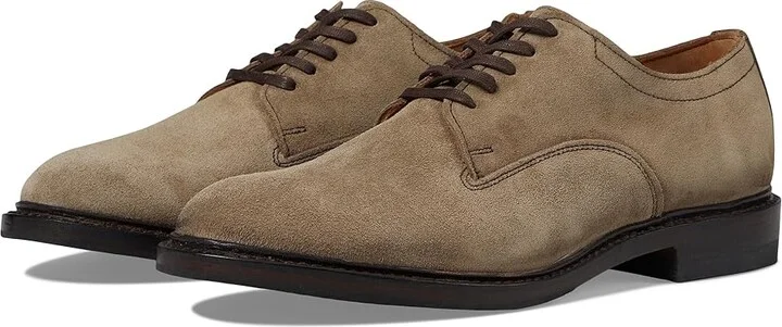 Allen Edmonds Trevor Plain Toe Oxfords Men's Lace-up Boots Light Brown Suede : 9 D (M), Leather