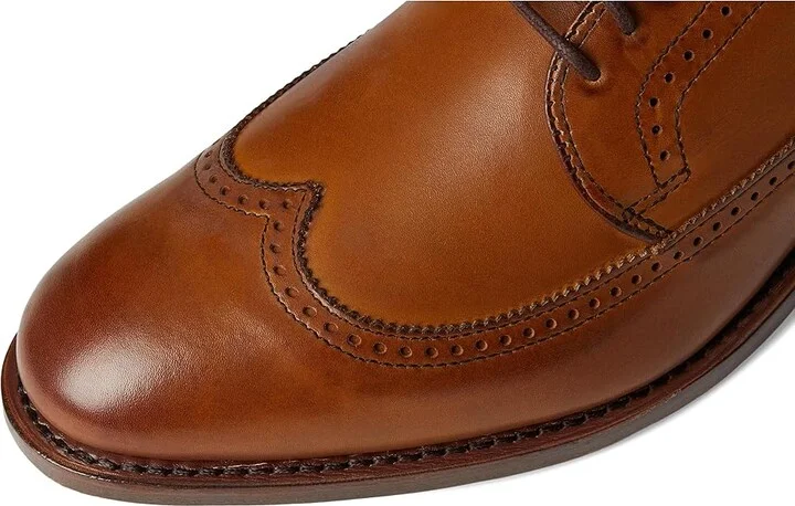 Allen Edmonds Winston Derby Shoes Men's Shoes Walnut Leather 2 : 11.5 D (M) - Image 7